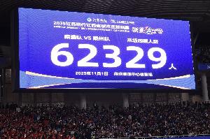 62329人苏超决赛再刷纪录！放在中超也仅次于舜天vs恒大的65769人