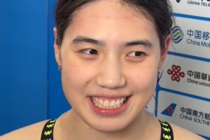 张雨霏谈夺冠：昨天有些自暴自弃，上场前哭了一顿释放了压力