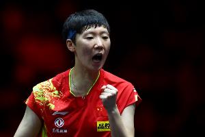 全运会乒乓球女团小组赛：黑龙江女团3-2险胜天津女团