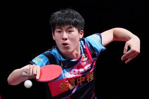 全运会乒乓球青年组男单：温瑞博夺冠、周锦泉亚军、黄友皓季军