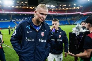 挪威双子星！哈兰德16球、厄德高7助攻均排名世欧预第一位