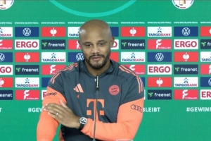 孔帕尼：阿方索无法出战柏林联 没考虑其他球队我眼里只有拜仁