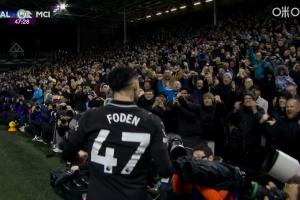 魔人1射2传！福登破门完成双响，曼城下半场迅速再入一球