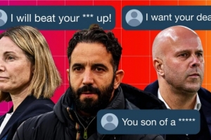 难顶BBC：阿莫林斯洛特是英超被骂最多的人，前者被死亡威胁