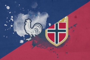 法国历史共15战挪威取得7胜4平4负，此前从未在世界杯交手