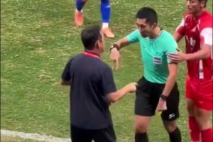 马宁全运会激情出红牌，云南主帅拉都拉不住