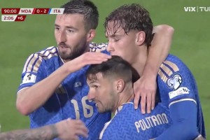 意大利再下一城！埃斯波西托接传中头球轰炸破门！