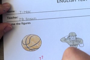 NBA球迷的英文测试卷...