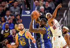 勇士终结两连败！库里28分巴特勒伤退五大板凳匪徒狂轰63分太猛
