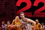 吉迪砍生涯第22次三双，在历史三双榜上超越贾巴尔和科比