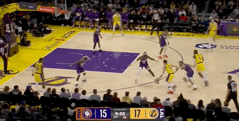 东契奇轻松得分破10，太阳对阵湖人激战正酣