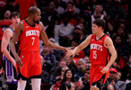 都是背靠背第二战！ESPN预测明天胜率：火箭71.8%独行侠28.2%