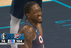 又打花了！雷霆第三节41-26净胜独行侠15分带着30分优势进入末节