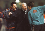 老照片回顾西甲名帅博比罗布森与穆里尼奥
